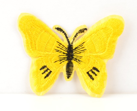 Термо-аппликация Бабочка желтая