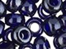 Бисер 5 гр Preciosa 1636110 прозрачный блестящий черно-синий (черничный), ЧМ