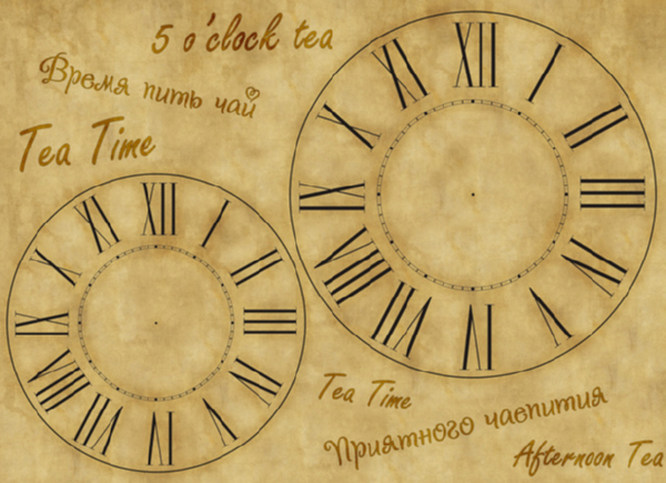 Декупажная карта Tea Time, 30,8х44см, Cheap-Art