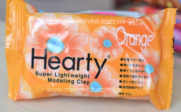 Самозатвердевающая пластика Xearty, 50 гр, оранжевая