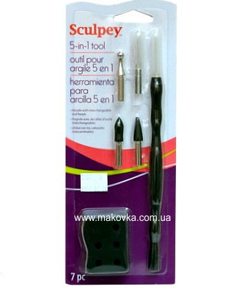 Набор инструментов для пластики  5 в 1, Sculpey, ASCT01