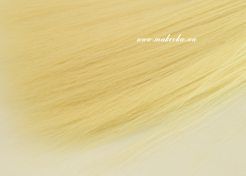 Кукольные волосы ПРЯМЫЕ русые очень светлые, длина 15 см / около 1 м,  570416, №4/11