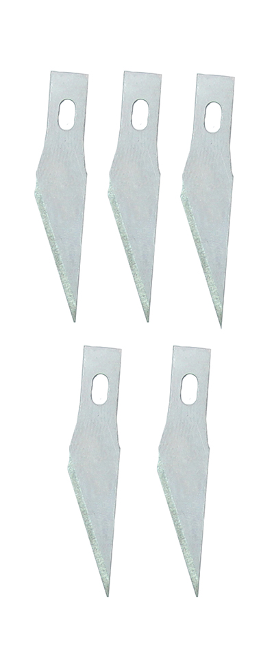 Запасные лезвия для макетного ножа 5 шт, В-601 (В-56), 40х0,8 мм, DAFA