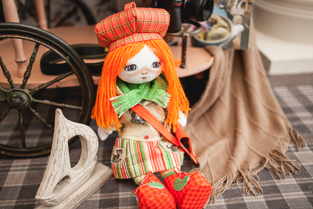 Набор для шитья куклы Путешественница, К1013 KUKLA NOVA, 45 см