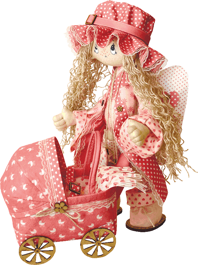 Набор для шитья каркасной куклы Ангелок, К1023, KUKLA NOVA