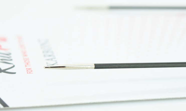 Спицы карбоновые Karbonz KnitPro 41201, 2 мм длина 100 см, круговые, 