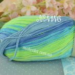 4146 синій-салат-блакитний