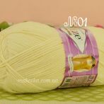 01 молочний (кремовий)