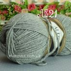 21 сірий меланж