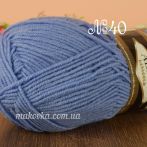 40 блакитний