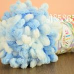 5865 біло-блакитний меланж