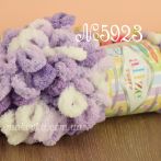 5923 біло-бузковий меланж