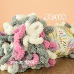 6070 бегонія-сіро-білий