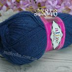 846 темний синій