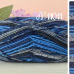 11011 яскравий синій-темний синій-сірий-чорний