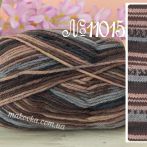 11015 коричневий-сірий-чорний