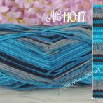 11017 бірюзовий-сірий-чорний