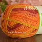 5540 оранж-жовтий-бордо