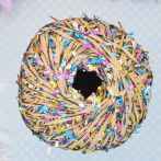 Беж + різнокольоровий