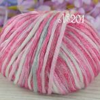 201 рожевий-св.сірий-молочний