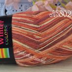 802 оранж-абрикос-бордо