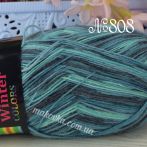 808 блакитний-бірюзовий-сірий