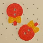 7, красно-оранжевый