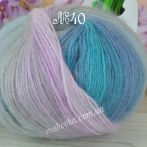 40 сірий-бузковий-бірюзовий-джинс