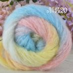 1420 молочний-блакитний-жовтий-рожевий