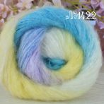 1422 св.жовтий-молочний-бірюзовий-бузковий