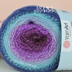 433 синій-бірюзовий-бузковий-пурпуровий