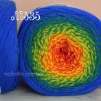 535 синій-зелений-жовтий- червоний