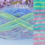 2804 салат-рожеві-бірюзові