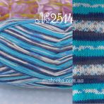 2514 тем.синій-бірюзовий-білий-сірий