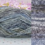 2606 сині-сірі-блакитний-молочний