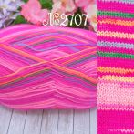 2707 яскрава фуксія-рожевий-зелений-синіф-помаранч