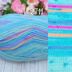 2711 яскравий блакитний-малина-синій-помаранч