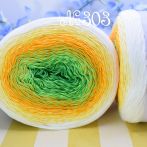 303 білий-жовтий-зелений