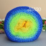 320 синий-салат-жовтий