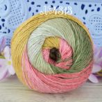 4313 рожевий-гірчичний-бордо-зелений