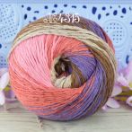 4315 кавовий-коричневий-рожевий-фіолет