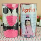 рожевий з чорним