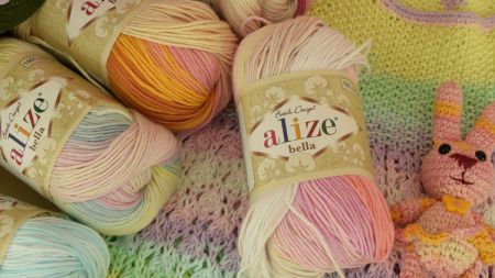 Пряжа Ализе Бэла Батік Alize Bella batik нитка для в'язання