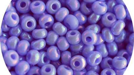 Бисер непрозрачный радужный14870