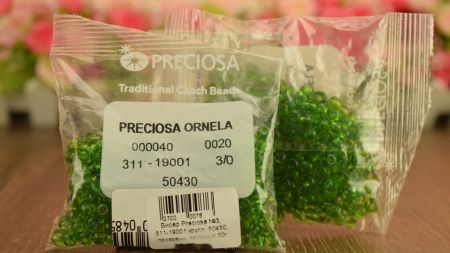Чешский бисер 50 гр Preciosa №3 круглый36024