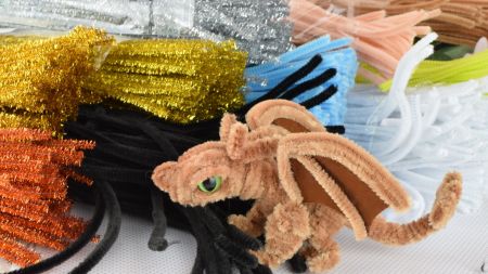 Синельний пухнастий дріт 50113