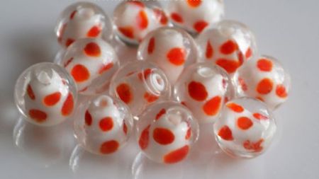 Lampwork стеклянные бусины ручной работы4125