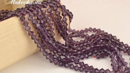 Биконус кришталевий 6х6 мм9847