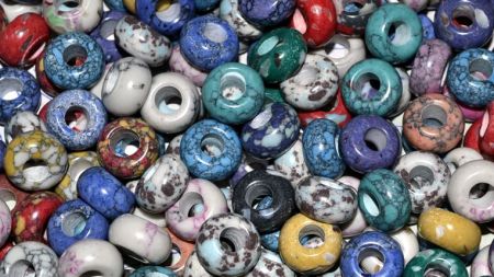 Кам'яні намистини європейського стилю (Пандора-стиль)5683