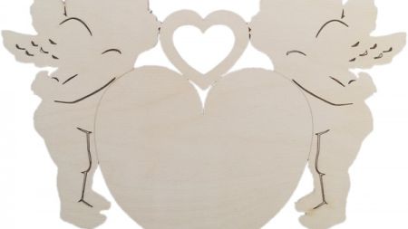 Плоскі фігурні заготовки і слова для декорування13728